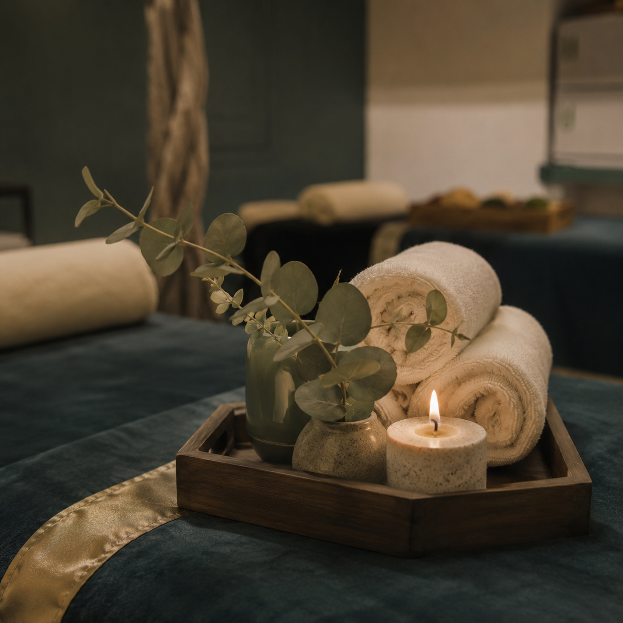 Ambiente de relajación en Aura Spa