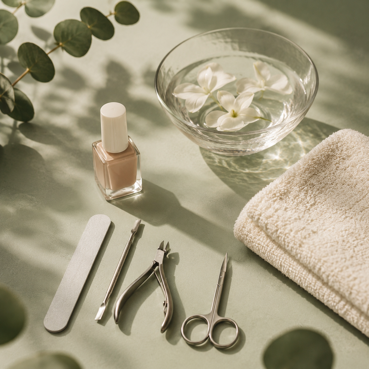 Manicura o pedicura