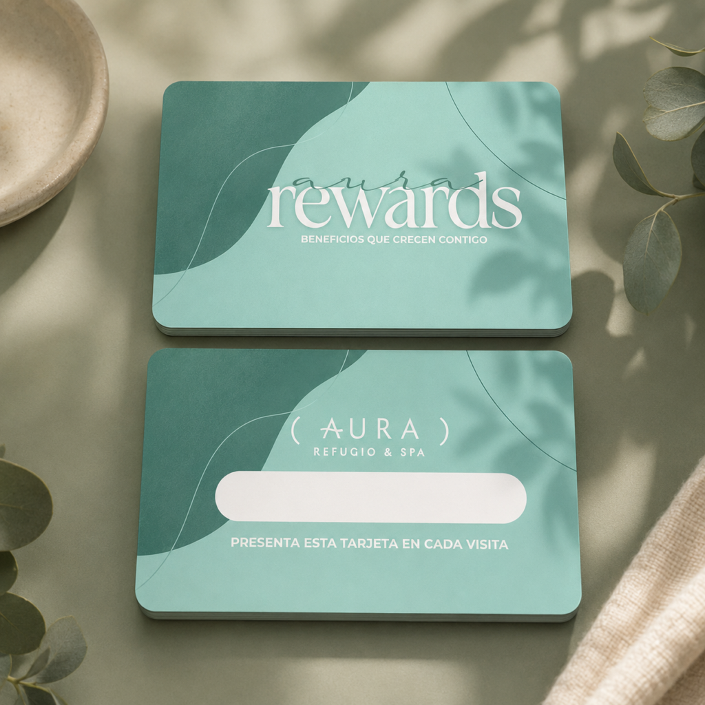 Tarjeta de Lealtad - Aura Rewards