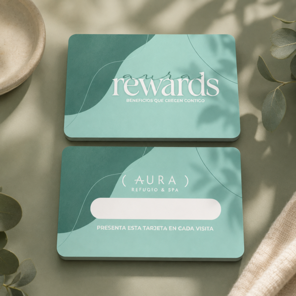 Tarjeta de Lealtad - Aura Rewards